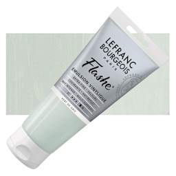 Lefranc & Bourgeois Flashe Vinyl Paint - Gray Green, 80 ml tube and swatch