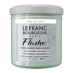 Lefranc & Bourgeois Flashe Vinyl Paint - Gray Green, 125 ml jar