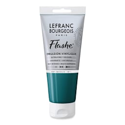 Lefranc & Bourgeois Flashe Vinyl Paint - Viridian Hue, 80 ml