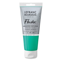 Lefranc & Bourgeois Flashe Vinyl Paint - Veronese Green Shade, 80 ml