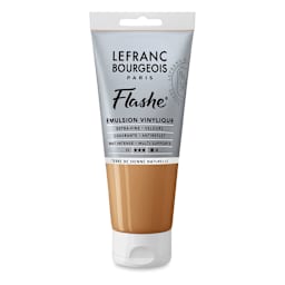 Lefranc & Bourgeois Flashe Vinyl Paint - Raw Sienna, 80 ml