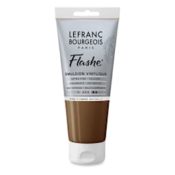 Lefranc & Bourgeois Flashe Vinyl Paint - Raw Umber, 80 ml