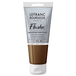 Lefranc & Bourgeois Flashe Vinyl Paint - Burnt Umber, 80 ml