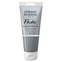 Lefranc & Bourgeois Flashe Vinyl Paint - Iridescent Silver, 80 ml