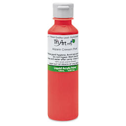 Tri-Art Liquid Artist Acrylics - Alizarin Crimson Hue, 120 ml bottle