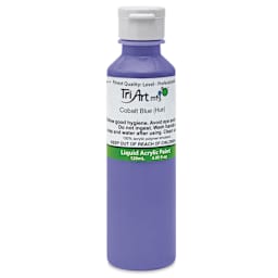 Tri-Art Liquid Artist Acrylics - Cobalt Blue Hue, 120 ml bottle