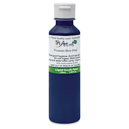 Tri-Art Liquid Artist Acrylics - Prussian Blue Hue, 120 ml bottle