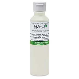 Tri-Art Liquid Artist Acrylics - Interference Turquoise, 120 ml bottle