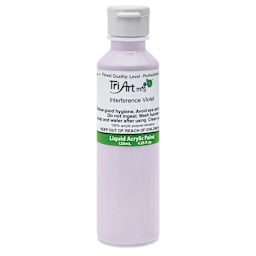 Tri-Art Liquid Artist Acrylics - Interference Violet, 120 ml bottle