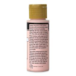 FolkArt Matte Acrylic Paint - Conch Shell, 2 oz, Bottle (Back)