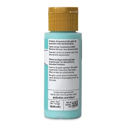 FolkArt Matte Acrylic Paint - Ocean View, 2 oz, Bottle (Back)