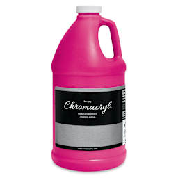 Chromacryl Students' Acrylics - Magenta, 64 oz bottle