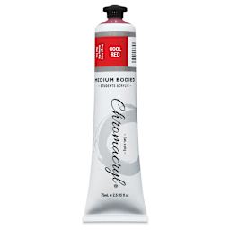 Chromacryl Students' Acrylics - Cool Red, 2.5 oz tube