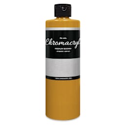 Chromacryl Students' Acrylics - Yellow Oxide, 16 oz bottle