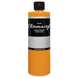 Chromacryl Students' Acrylics - Warm Yellow, 16 oz bottle