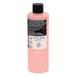 Chromacryl Students' Acrylics - Pastel Orange, 16 oz bottle back