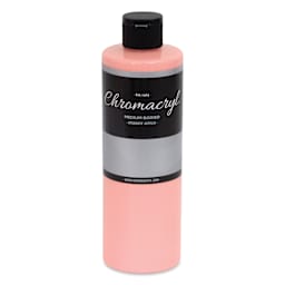 Chromacryl Students' Acrylics - Pastel Orange, 16 oz bottle