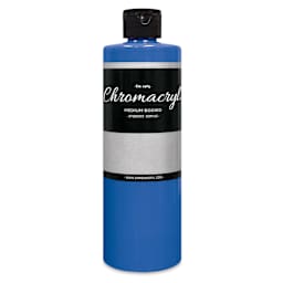 Chromacryl Students' Acrylics - Cobalt Blue, 16 oz bottle