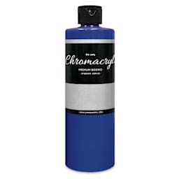 Chromacryl Students' Acrylics - Warm Blue, 16 oz bottle