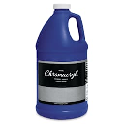 Chromacryl Students' Acrylics - Warm Blue, 64 oz bottle