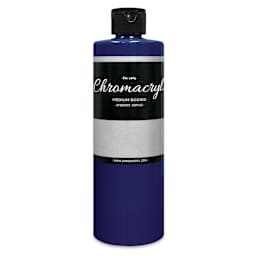 Chromacryl Students' Acrylics - Cool Blue, 16 oz bottle