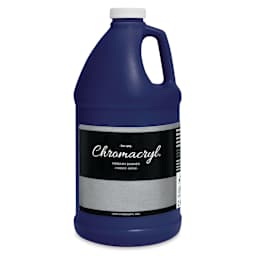 Chromacryl Students' Acrylics - Cool Blue, 64 oz bottle