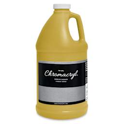 Chromacryl Students' Acrylics - Gold, 64 oz bottle