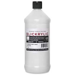 Blickrylic Student Acrylics - Blockout White, Quart