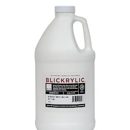 Blickrylic Student Acrylics - Blockout White, Half Gallon