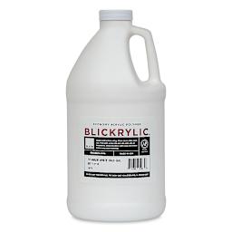 Blickrylic Student Acrylics - Titanium White, Half Gallon