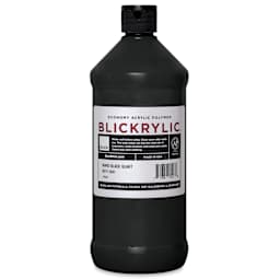 Blickrylic Student Acrylics - Mars Black, Quart