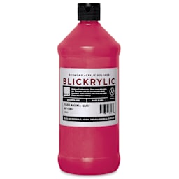 Blickrylic Student Acrylics - Fluorescent Magenta, Quart