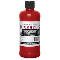 Blickrylic Student Acrylics - Bright Red, Pint