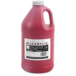 Blickrylic Student Acrylics - Bright Red, Half Gallon