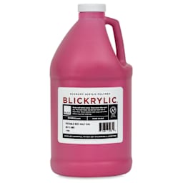 Blickrylic Student Acrylics - Phthalo Red, Half Gallon