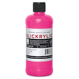 Blickrylic Student Acrylics - Fluorescent Pink, Pint