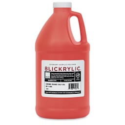 Blickrylic Student Acrylics - Chrome Orange, Half Gallon