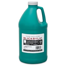 Blickrylic Student Acrylics - Turquoise, Half Gallon