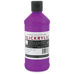 Blickrylic Student Acrylics - Fluorescent Violet, Pint
