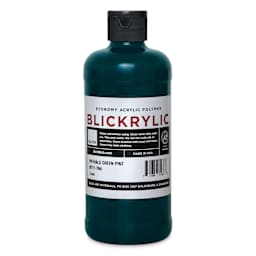 Blickrylic Student Acrylics - Phthalo Green, Pint