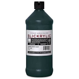 Blickrylic Student Acrylics - Phthalo Green, Quart