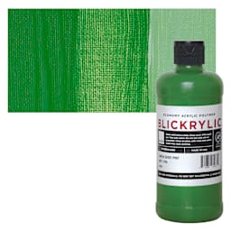 Blickrylic Student Acrylic - Green Oxide, Pint and swatch