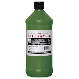 Blickrylic Student Acrylics - Green Oxide, Quart
