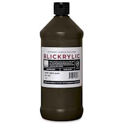 Blickrylic Student Acrylics - Burnt Umber, Quart