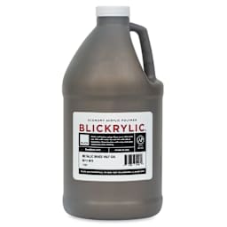 Blickrylic Student Acrylics - Metallic Brass, Half Gallon