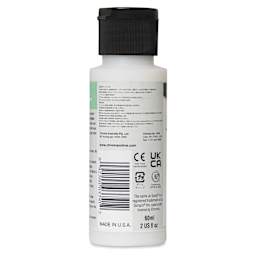 Chroma’s Jo Sonja Fast Drying Glaze Medium - 2 oz bottle - back