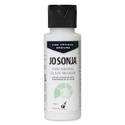 Chroma’s Jo Sonja Fast Drying Glaze Medium - 2 oz bottle - front