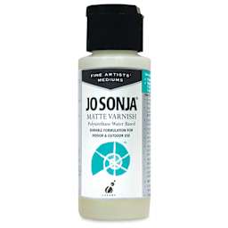 Jo Sonja's Polyurethane Varnish - Matte, 2 oz bottle