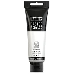 Liquitex Basics - Titanium White, 4 oz tube