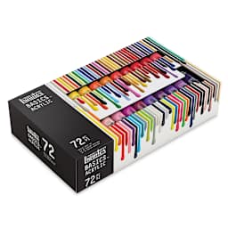 Liquitex Basics Acrylic Paints - Set of 72, Assorted Colors, 22 ml